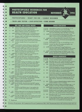 AIDS and you game / British Medical Association, West Sussex District Health Authority ; distributed by Daniels Publishing.