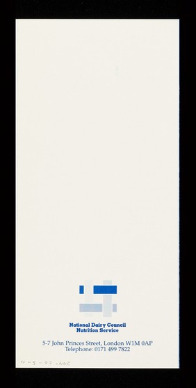 1995 practice team nutrition award / Royal College of General Practitioners, National Dairy Council.