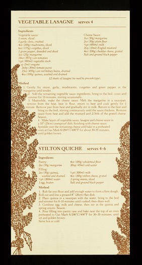 English grown quinoa : mother Earth grain.