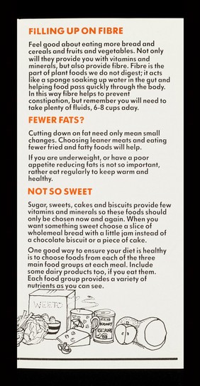 Health & energy wise : ask yourself the following questions... / produced by Bloomsbury Health Education in association with Westminster Age Concern.
