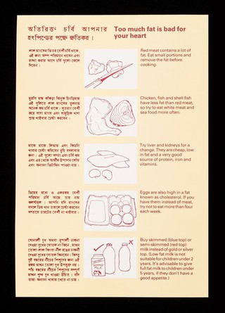 Eating for health : Asian diet / designed by Citypack Ltd. for Central Birmingham Health Education Department.