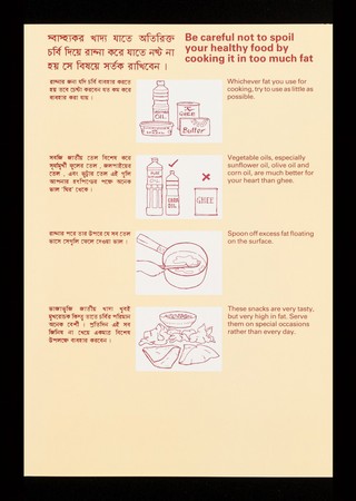 Eating for health : Asian diet / designed by Citypack Ltd. for Central Birmingham Health Education Department.