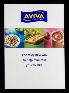 Aviva life foods : the tasty new way to help maintain your health / Novartis Consumer Health.