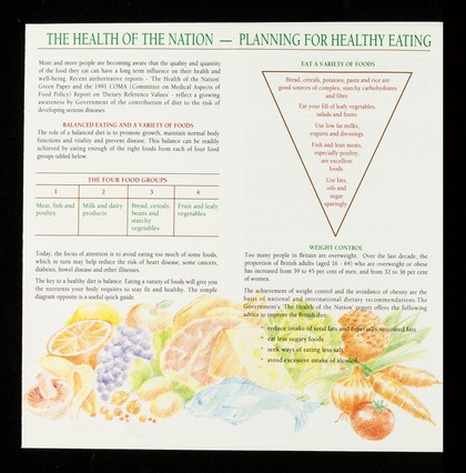 Healthy eating : getting the balance right / Findus, Family Heart Association, Nestlé UK Ltd. ; produced by Pielle Public Relations.