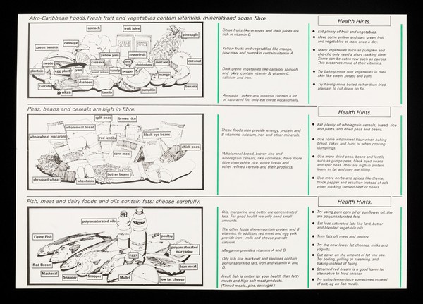Healthy eating with Afro-Caribbean foods / Parkside Health Promotion Centre.
