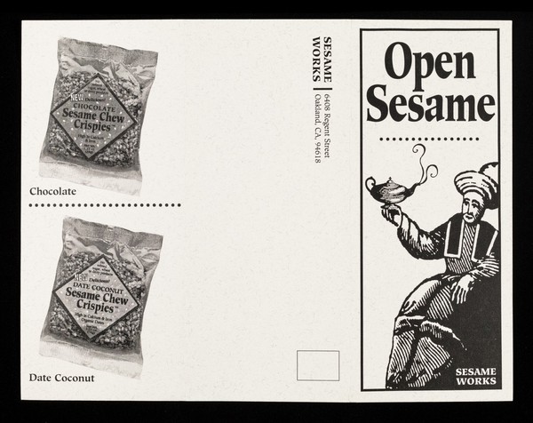 Open sesame / Rebecca Roberts.