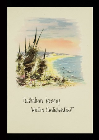 Australian scenery : Western Australian coast / Hunter Rogers.