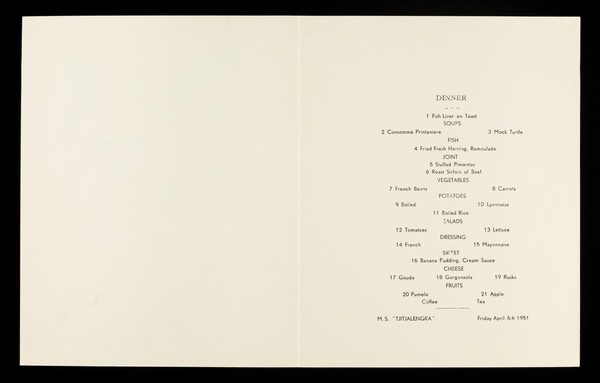 New Guinea / Royal Interocean Lines.