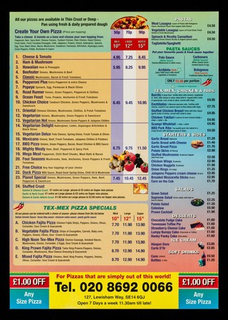 We always go for gold! : the best pizza on the planet / Planet Pizza.