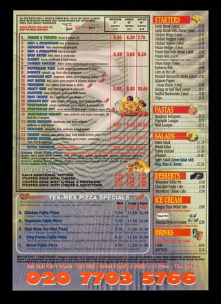 Super pizza : free delivery : try our new Super Tex Mex pizzas : halal pizza available / Super Pizza Company.