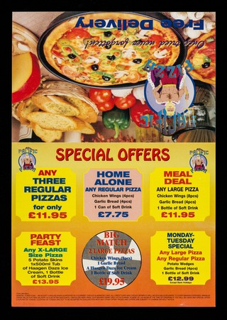 Once tried never forgotten! : free delivery / Pacific Pizza.