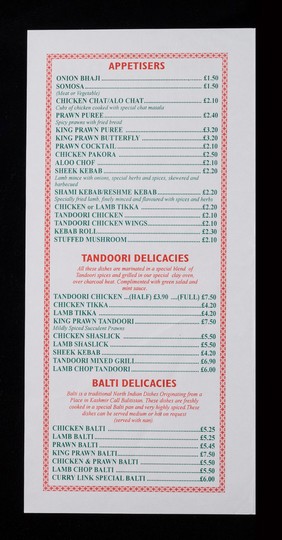 Curry Link : finest Indian take away... 115 Catford Hill, Catford, London SE6.