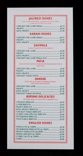 Curry Link : finest Indian take away... 115 Catford Hill, Catford, London SE6.