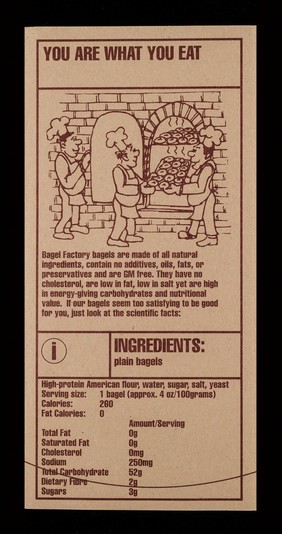 America's best kept health secret / Great American Bagel Factory.