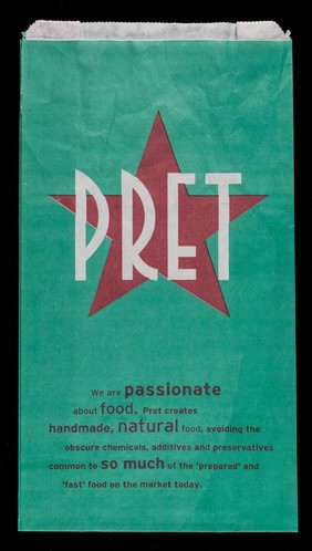 Pret : we are passionate about food... : Pret passion fact no. 25 / Pret A Manger (Europe) Ltd.