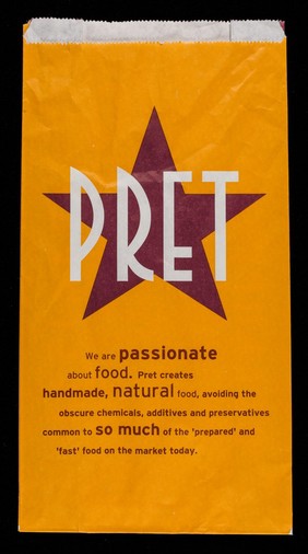 Pret : we are passionate about food... : Pret passion fact no. 33 / Pret A Manger (Europe) Ltd.