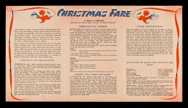 Christmas fare / by Hilda M. Whitlow.