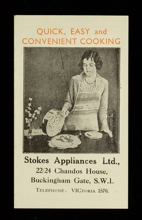 Quick, easy and convenient cooking / Stokes Appliances Ltd.