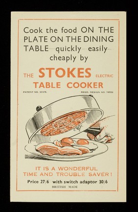 Quick, easy and convenient cooking / Stokes Appliances Ltd.