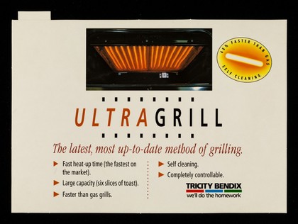 Ultragrill : the latest, most up-to-date method of grilling / Tricity Bendix.