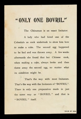 Kitchen folk, athletic folk, old folk, young folk, fair folk, fighting folk, learned folk, high folk, low folk, good folk all keep an eye on Bovril.