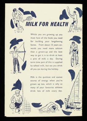 The story of milk in pictures / from Express dairy.