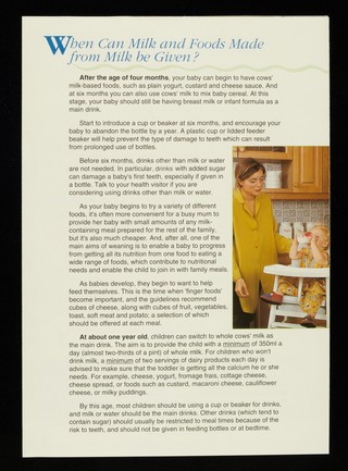 Your child and milk / National Dairy Council.