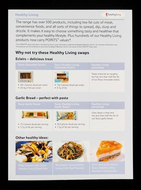 Healthy living : great tasting food that's lighter on fat and salt / Tesco.