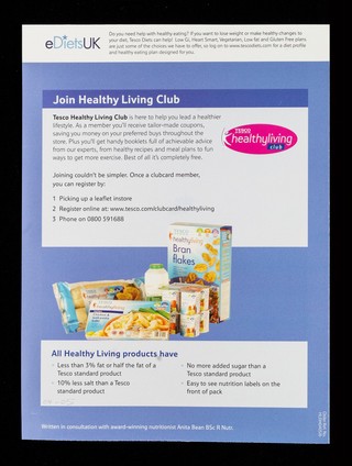 Healthy living : great tasting food that's lighter on fat and salt / Tesco.