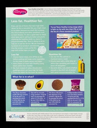 Fat : helping you choose good fat over bad / Tesco.