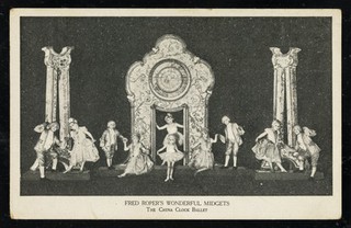 Fred Roper's wonderful midgets : the china clock ballet.