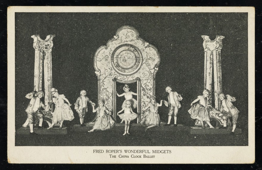 Fred Roper's wonderful midgets : the china clock ballet.