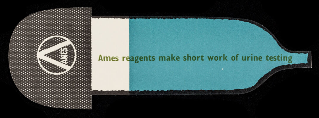 Ames reagents make short work of urine testing / Ames Company.