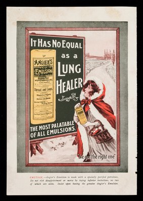 Angier's Emulsion heals the lungs, helps digestion / Angier Chemical Co. Ltd.