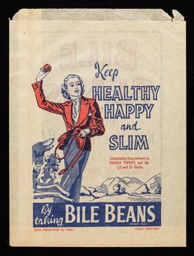 Keep healthy, happy and slim by talking Bile Beans brand pills.