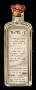 The "Hazeline" brand of the active principles distilled from the bark of witch hazel, hamamelis virginiana... / Burroughs Wellcome and Co.