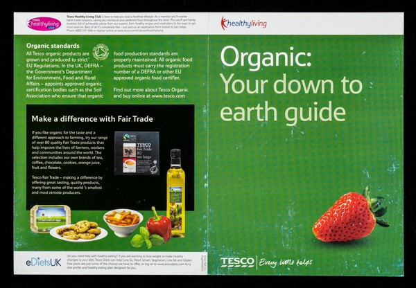 Organic : your down to earth guide / Tesco.