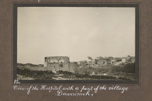 Smallpox epidemic, Palestine. Photograph album, ca. 1922.