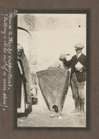 Smallpox epidemic, Palestine. Photograph album, ca. 1922.