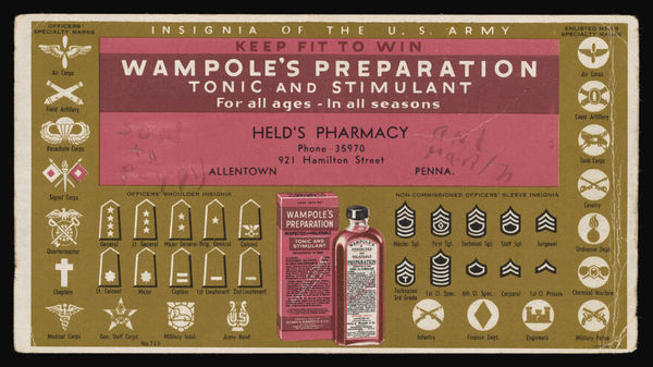 Wampole's Preparation : tonic and stimulant for all ages / Leon P. DuPlessis.
