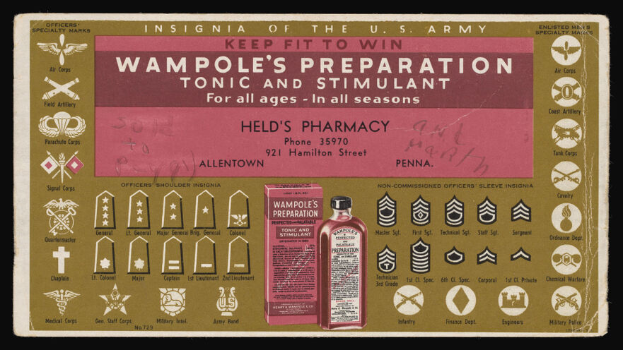 Wampole's Preparation : tonic and stimulant for all ages / Leon P. DuPlessis.