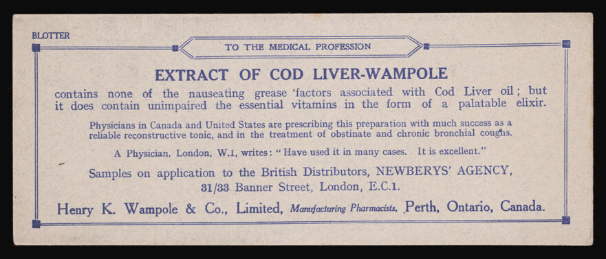 Wampole's Preparation : tonic and stimulant for all ages / Leon P. DuPlessis.