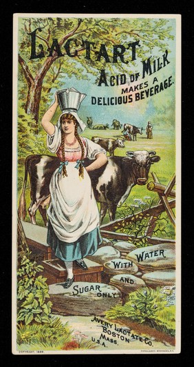 Lactart acid of milk makes a delicious beverage : with water and sugar only / Avery Lactate Co.