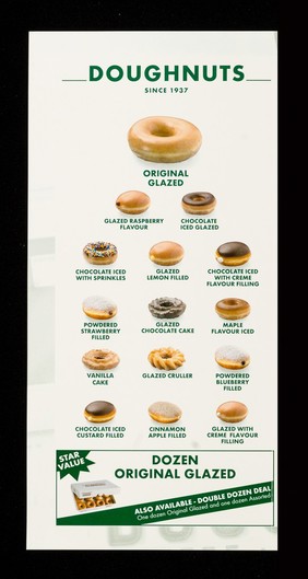 Doughnuts & coffee since 1937 / Krispy Kreme Doughnuts.