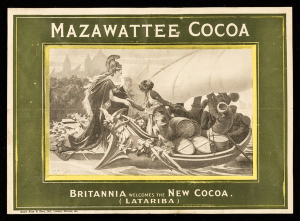 Mazawattee cocoa : Britannia welcomes the new cocoa (Latariba) : [variant text].