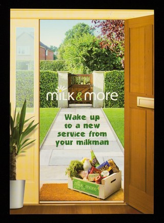 Milk&more : wake up to a new service from your milkman / Dairy Crest.