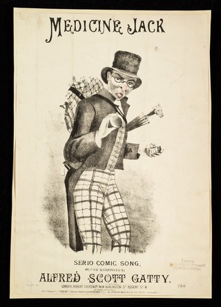 Medicine Jack : serio comic song / written & composed by Alfred Scott Gatty.