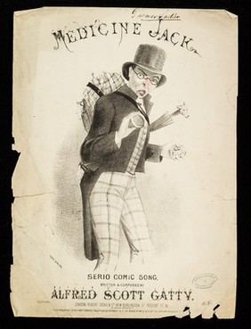 Medicine Jack : serio comic song / written & composed by Alfred Scott Gatty.