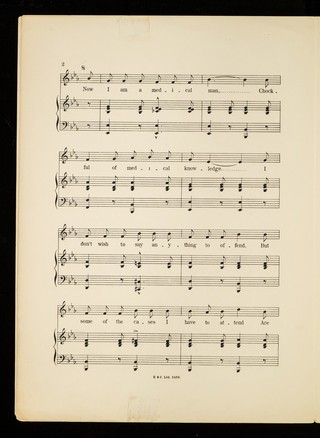 The medical man : they called me in to attend him / written and composed by Fred W. Leigh ; sung by Will Dalton ; also by T.F. Benson.