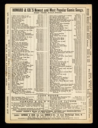 The medical man : they called me in to attend him / written and composed by Fred W. Leigh ; sung by Will Dalton ; also by T.F. Benson.